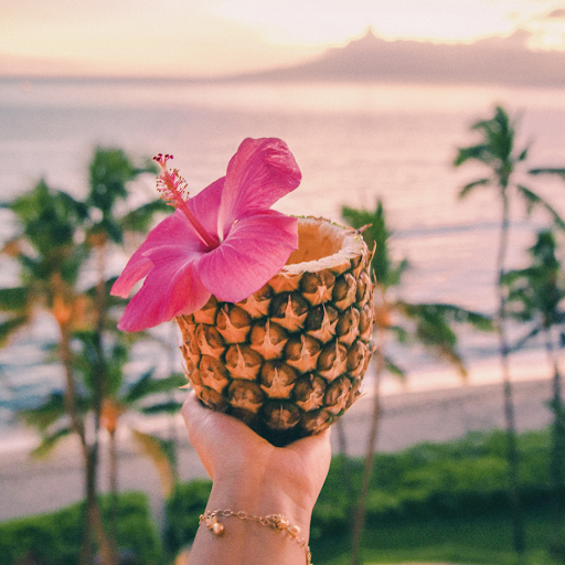 Hawaiian luau cocktails