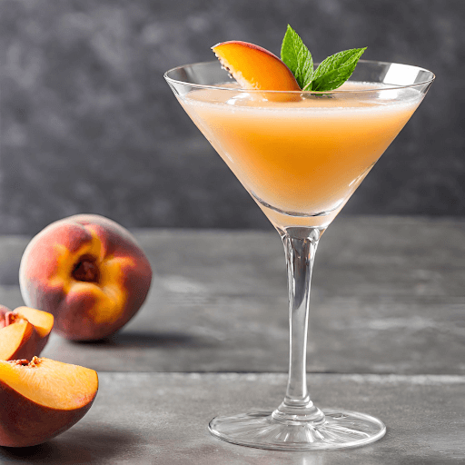 The Texas Peach Martini
