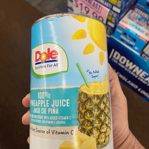 pineapple in a can