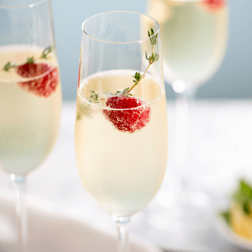 summer champagne cocktails-crafting