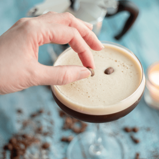 bachelorette cocktails-espresso martinis