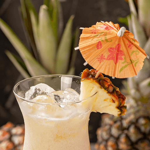 Virgin Piña Coladas-step by step