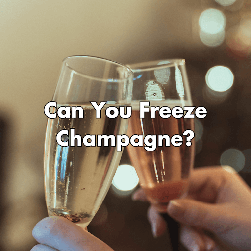 can you freeze champagne