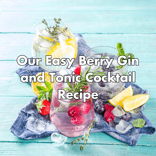 berry gin and tonic